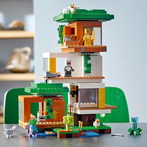 LEGO Minecraft Tree House 21174 Toy Block Video Game House Home Boys Girls 9 Years Old and Up