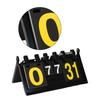 Tabletop Scoring Board Portable Tabletop Scoreboard Flipper MultiSports Score Flip Scoreboard Easy Flip Score Keeper