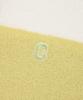 COVERNAT C Logo Rugby Collar Half Knit Lime