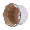 4Pcs ATV Tire Wheel Hub Cap Electroplating Finish Center Wheel Hub Cap Cover for 8Inch 10inch 12inch 14inch Alloy Wheels ATV Quad