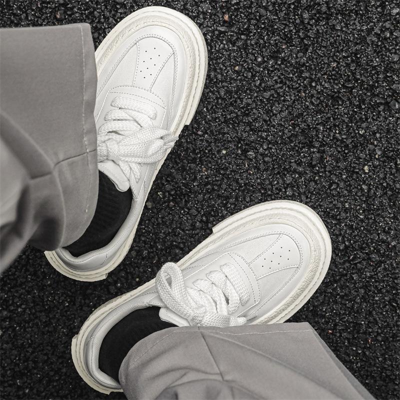 New Men's Summer Breathable Little White Shoes Fashionable Trendy Men's Niche Breathable Versatile Board Shoes Men's Shoes 50557-J