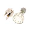 1PC Australian Male To Female Rewirable Plug Socket 3 Prong Grounded Electrical DIY Assembled SAA Standard Socket