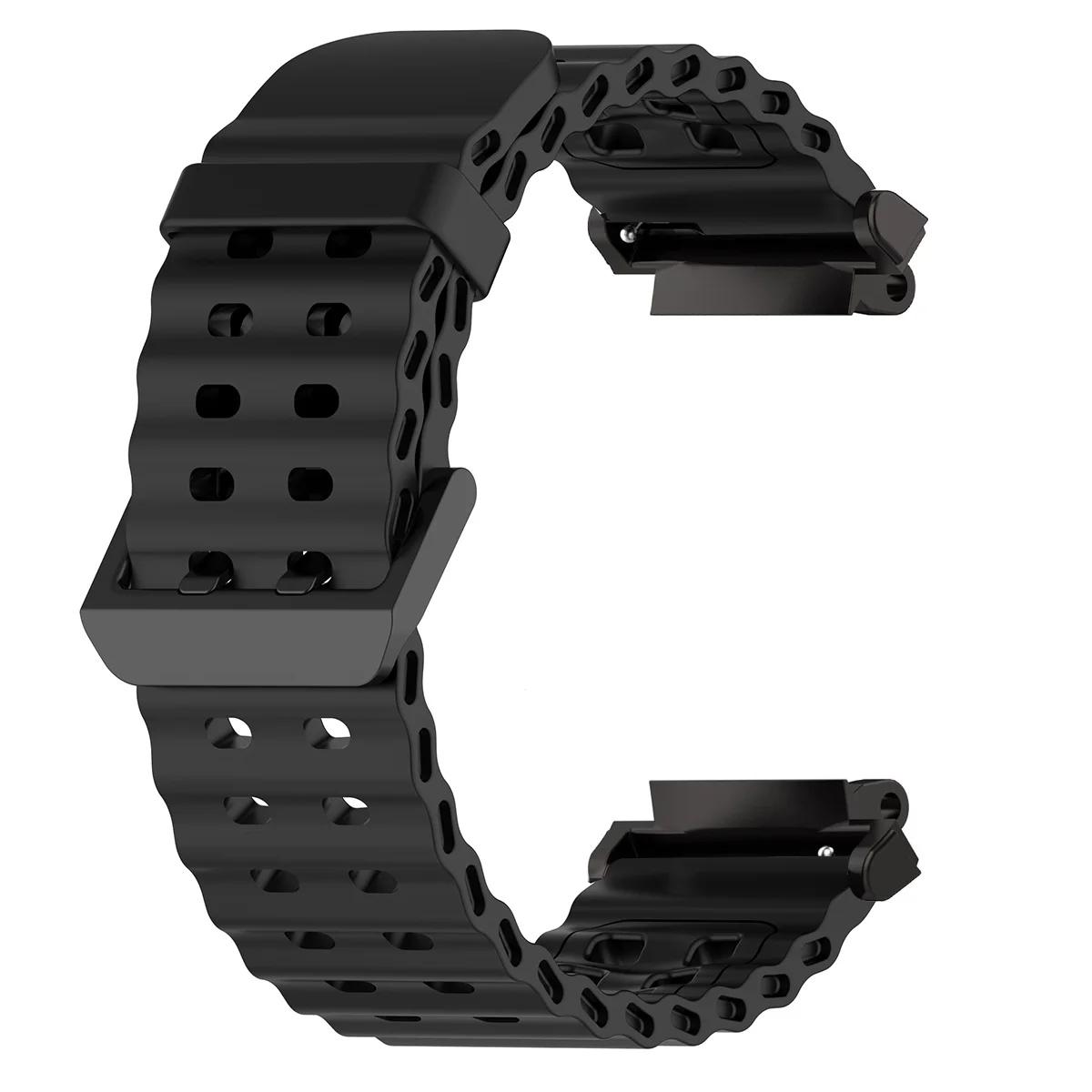 

Ocean Band For Huami Amazfit T-REX 3/2 Smart Watch Sports Silicone Strap Bracelet For Xiaomi Amazfit T-Rex/T Rex Pro 2 Correa For Amazfit T-Rex 3