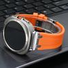 Luxury Silicone Strap+Plastic Case for Samsung Galaxy 7 6 44mm 40mm Sport Men Band for GALAXY Watch 7 6 Change To Ultra Bracelet