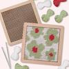 Flower Coaster Crochet Kits Needlepoint Starter Kits with Hook Needlepoint Kits Crochet Starter Kits for Craft Lovers