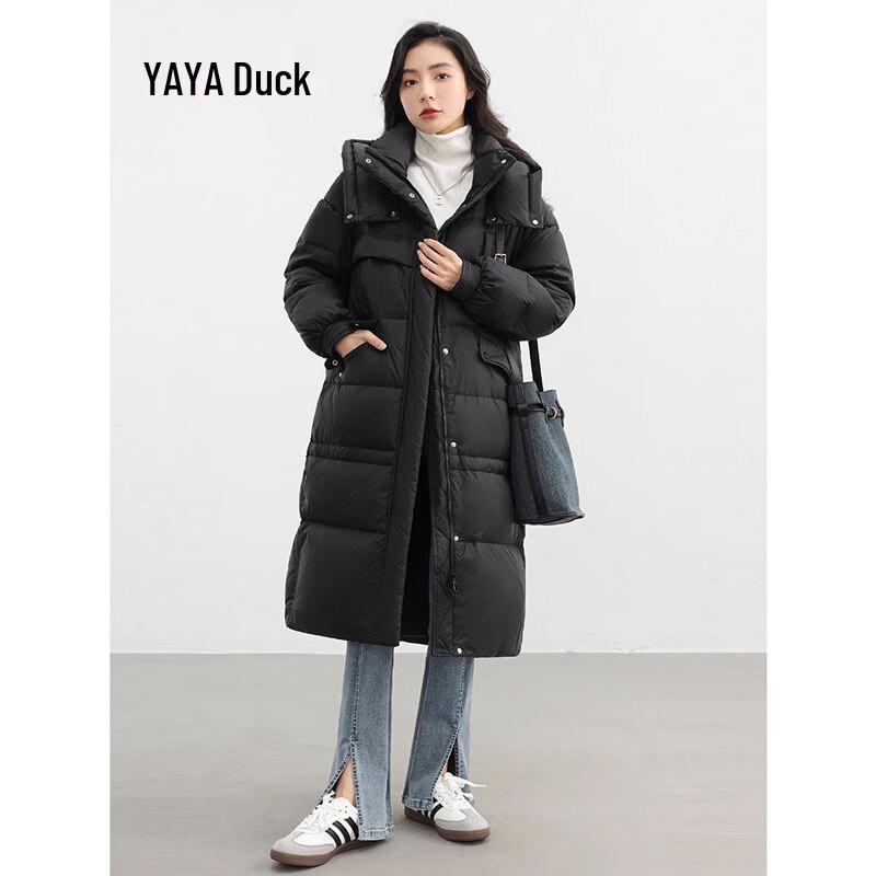 YAYA Women's Long Warm Down Jacket YE3B612351A