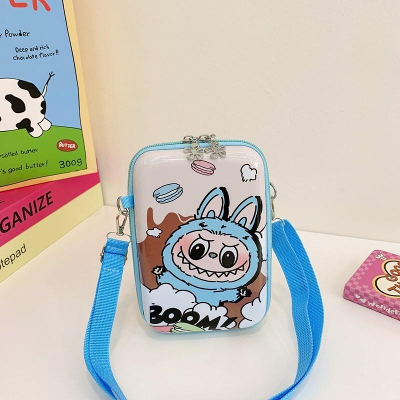 Labubu Capybara Pvc Childrens Bag With Animal Print And Cute Design For School Storage