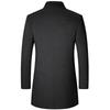 Autumn And Winter Men's Woolen Coat Men's Lapel Thickened Coat