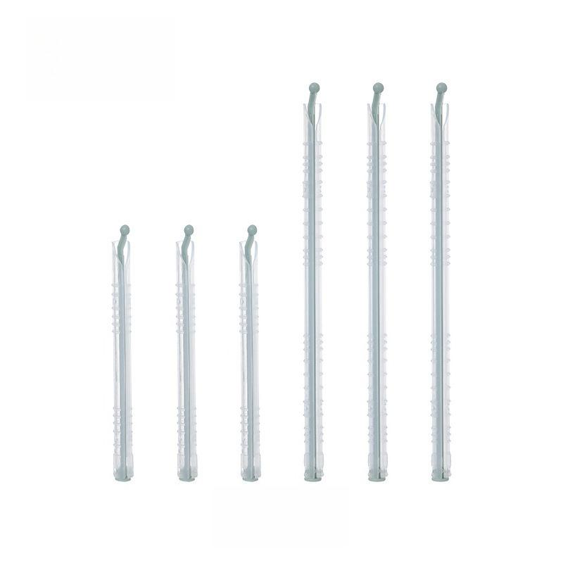 

1set Food Sealing Bar Bag Seal Clip Rod Sealing Clamp for Tea Milk Powder Snack Bags Moisture-Proof Food Storage Organizer зелёный