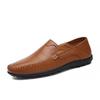 Herren atmungsaktive Leder-Loafer Frühling/Sommer 2025 - Lässig, Modisch, Rund Zehenpartie Slip-ons