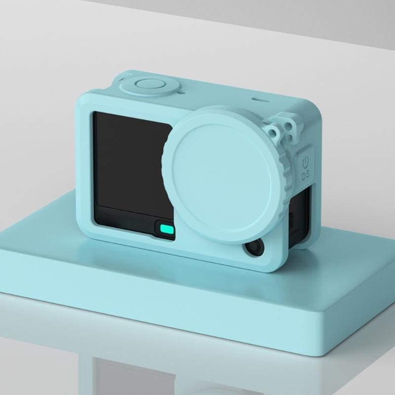 Perfect Silicone Cover For ACTION 6 Sports Cameras Easy Toolless Installation Button Accessibility Convenience