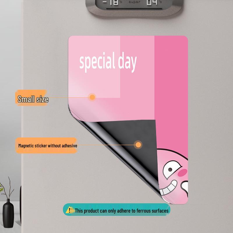 Cartoon Erasable Magnetic Whiteboard Memo Pad & Refrigerator Magnet Message Board