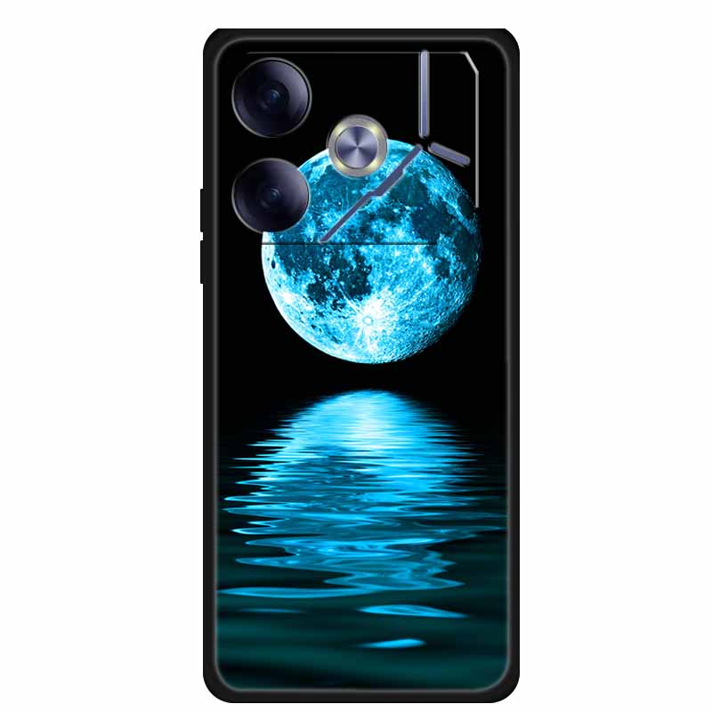 Phone Case For Tecno Pova 6 Back Cover Case Shockproof Black Silicone Soft Funda For Tecno Pova 6 Case Pova6 6.78" Capas Coque