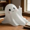 Zlobivý duch dekorace Halloweenská figurka ducha Pryskyřičné řemesla s dráždivými pózami Strašidelně roztomilé stolní ozdoby pro večírky