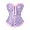 Vintage Retro Soudní Styl Šněrovací Stahovací Přiléhavý Korzet Bustier Tvarující Top Pro Ženy