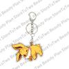 Creative Classics Eevee Anime Acrylic Keychain Pendant Decor Cartoon Umbreon Eevee Espeon Glaceon Jolteon Bag Key Ring Charm