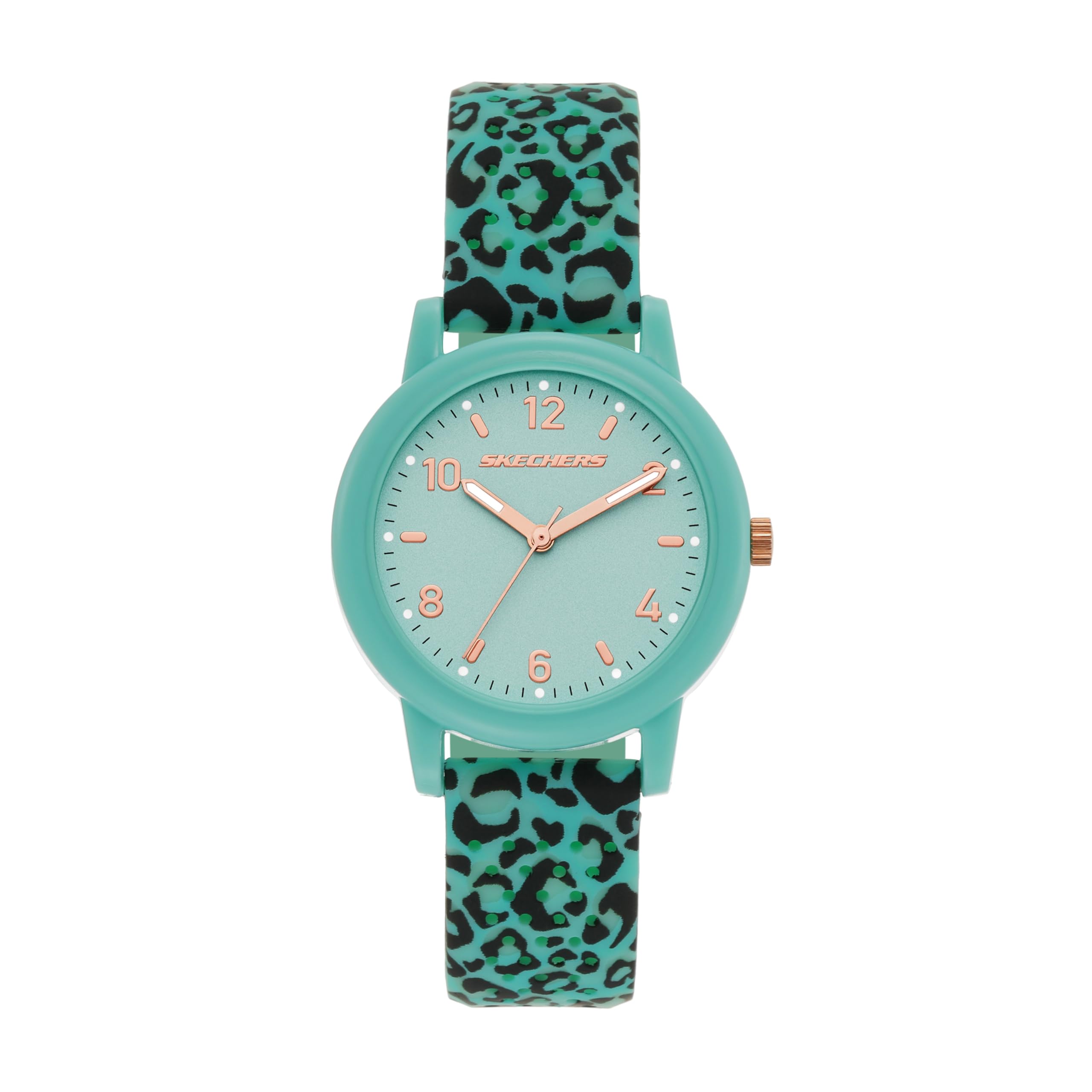 

Skechers Analog Silicone Watch SR6273 Women s зелёный