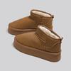 New Style of Warm Cotton Shoes with Fleece and Thickened Snow Boots for Women