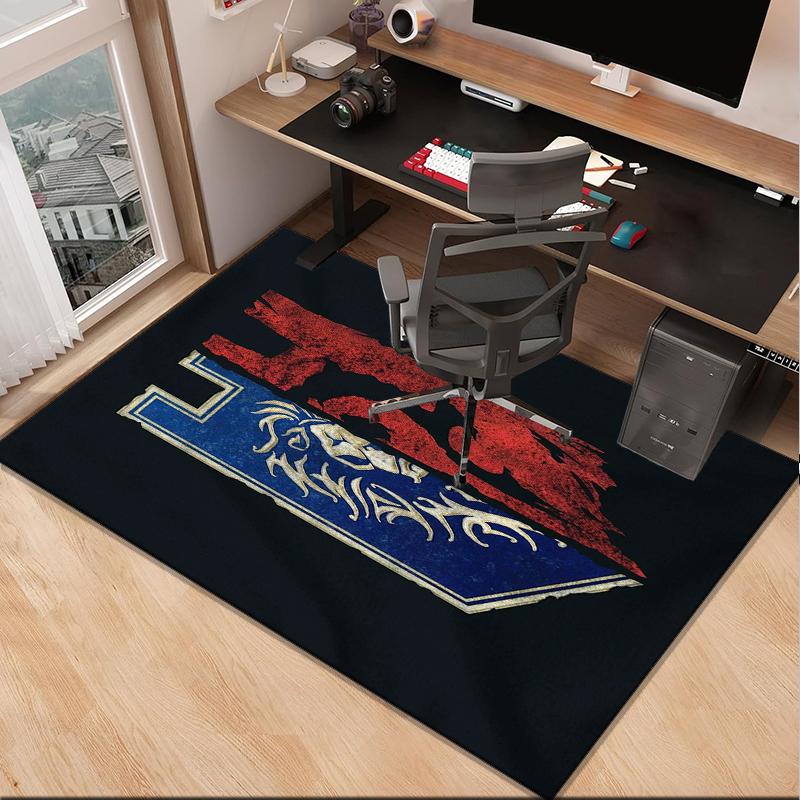Warcraft Game Office Rug Chair Mat, Game Carpet, Suitable for Front Door, Bedroom, Living Room, Desk, Holiday Gift