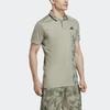 Adidas Tennis Paris Heat.Rdy Freelift Polo Shirt With Tie-Dye Print Men Tops Pebble Silver-Gray HT7233