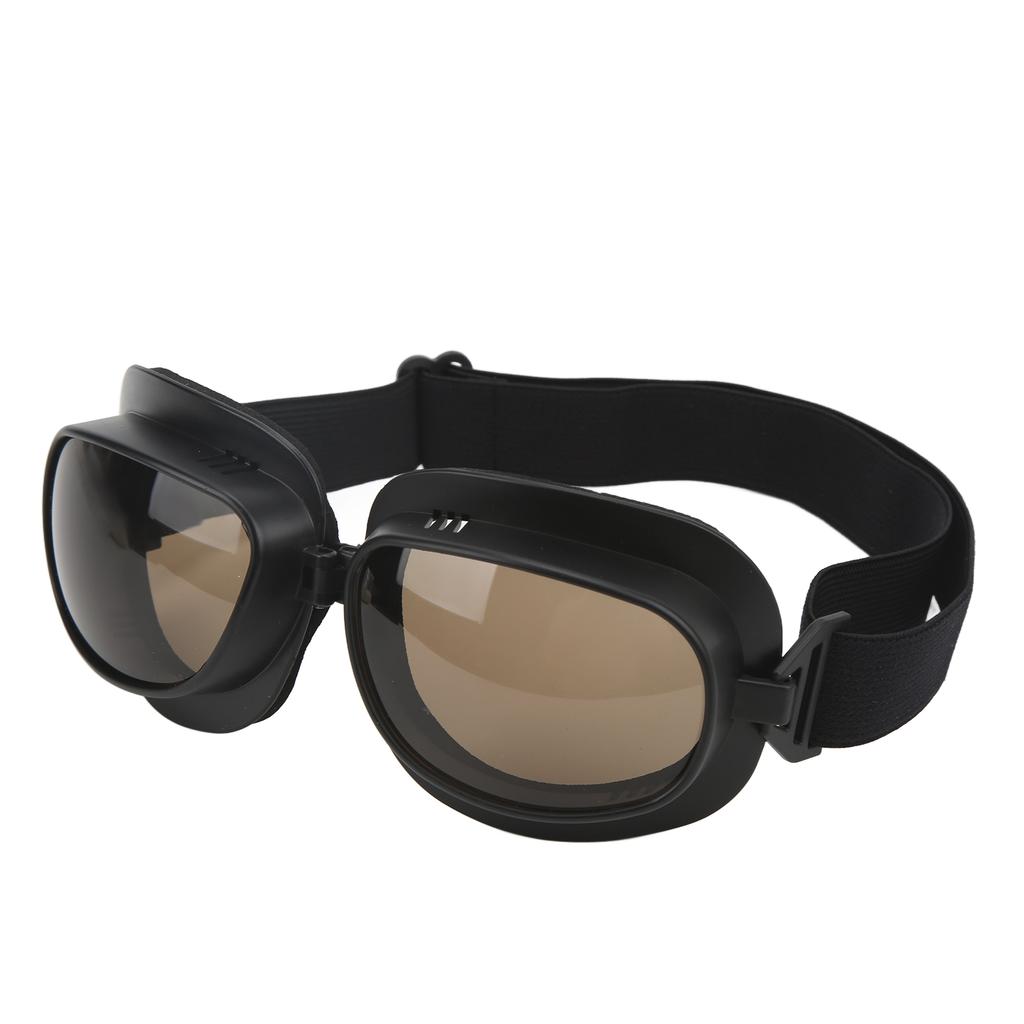 Wiatroodporne okulary do jazdy gogle ochrona oczu regulowany pasek uniwersalne na motocykl rower