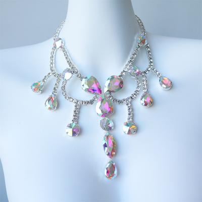 Fashion Colored Diamonds Pendants Necklaces Women's Necklaces Party Balls Rhinestones Accessories Necklace