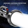 Super Bright P100 Led Flashlight High Power Long Shot Torch USB Rechargeable Handheld Searchlight Outdoor Spotlight Camping Lamp