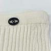 Chanel White P60739 CC Logos Knit Short Skirt Skirt 36 IvoryUsed