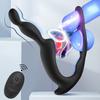 Male Prostate Massage Remote Anal Vibrator 10 Speeds Delay Ejaculation Ring Testis Stimulate Anus Plug Butt Adult Sex Toys 18+