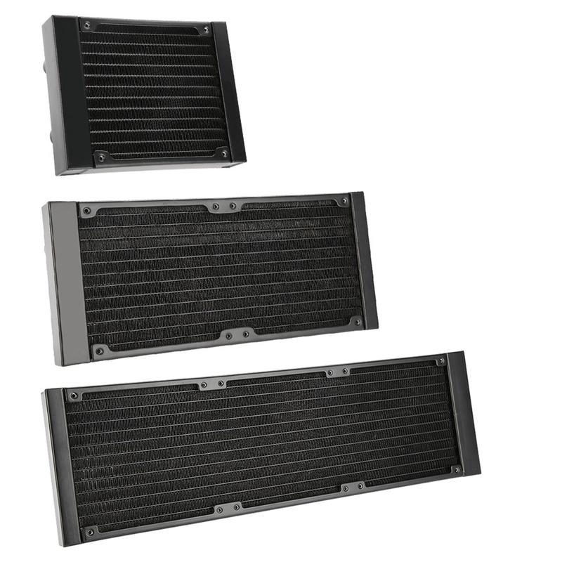 12 Tubes Computer Heat Exchanger PC Heat Exchanger G1/4 Thread Water Separator Water Cooler Tube for PC 120mm