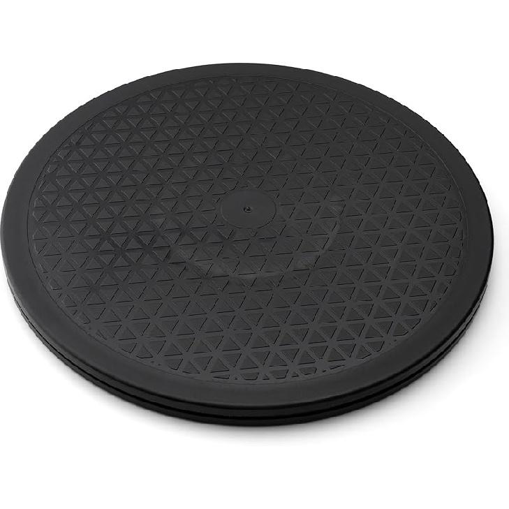 12-дюймовый поворотный столик Lazy Susan, сверхпрочная вращающаяся подставка, Lazy Susan с шариковыми подшипниками из стали для плоских мониторов, компьютера, телевизора, динамиков, 12 Inch (Anti-slip Patter