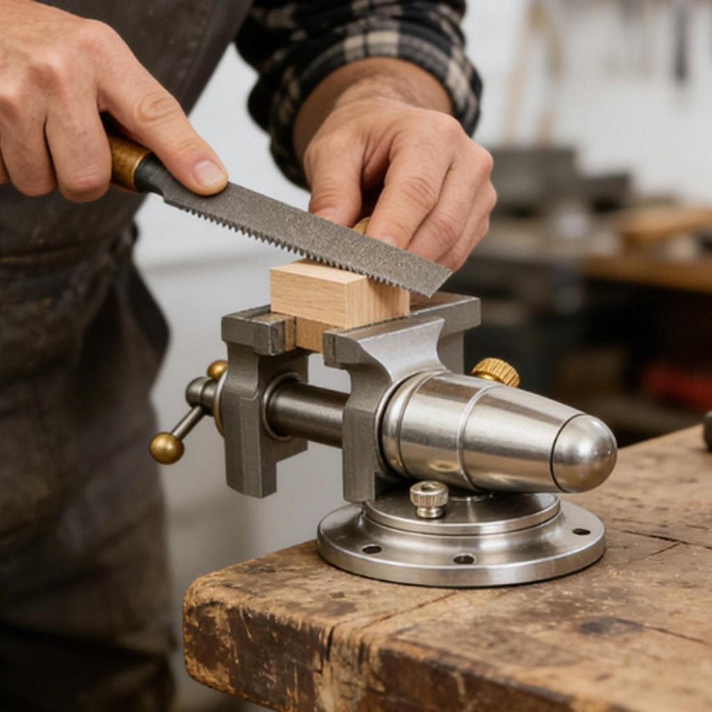 Precision Mini Vise Compact for Watch Repair, Filing and Drilling