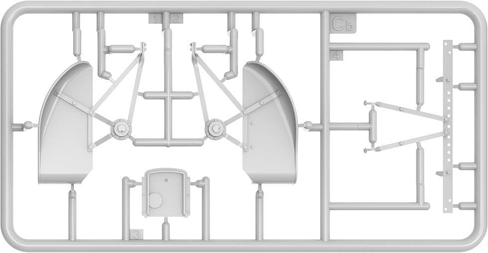 MiniArt Scale German D8511 Industrial Tractor Type 1936 with Cargo Trailer Plastic Model Kit MA38033 1/35