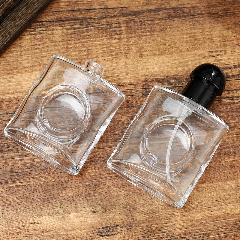 50ml Transparent Glass Spray Bottles for Perfume