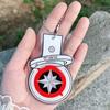 2d Acrylic Compass Support Stick Rocking Music Keychain Pendant Accessory