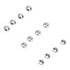 1440pcs White Color Crystal Glass Nail Art Rhinestones Phone Case DIY SS3(1.3-1.5mm)