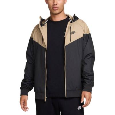 Coupe-vent confortable et doux à capuche zippé à manches longues pour homme 727325-017