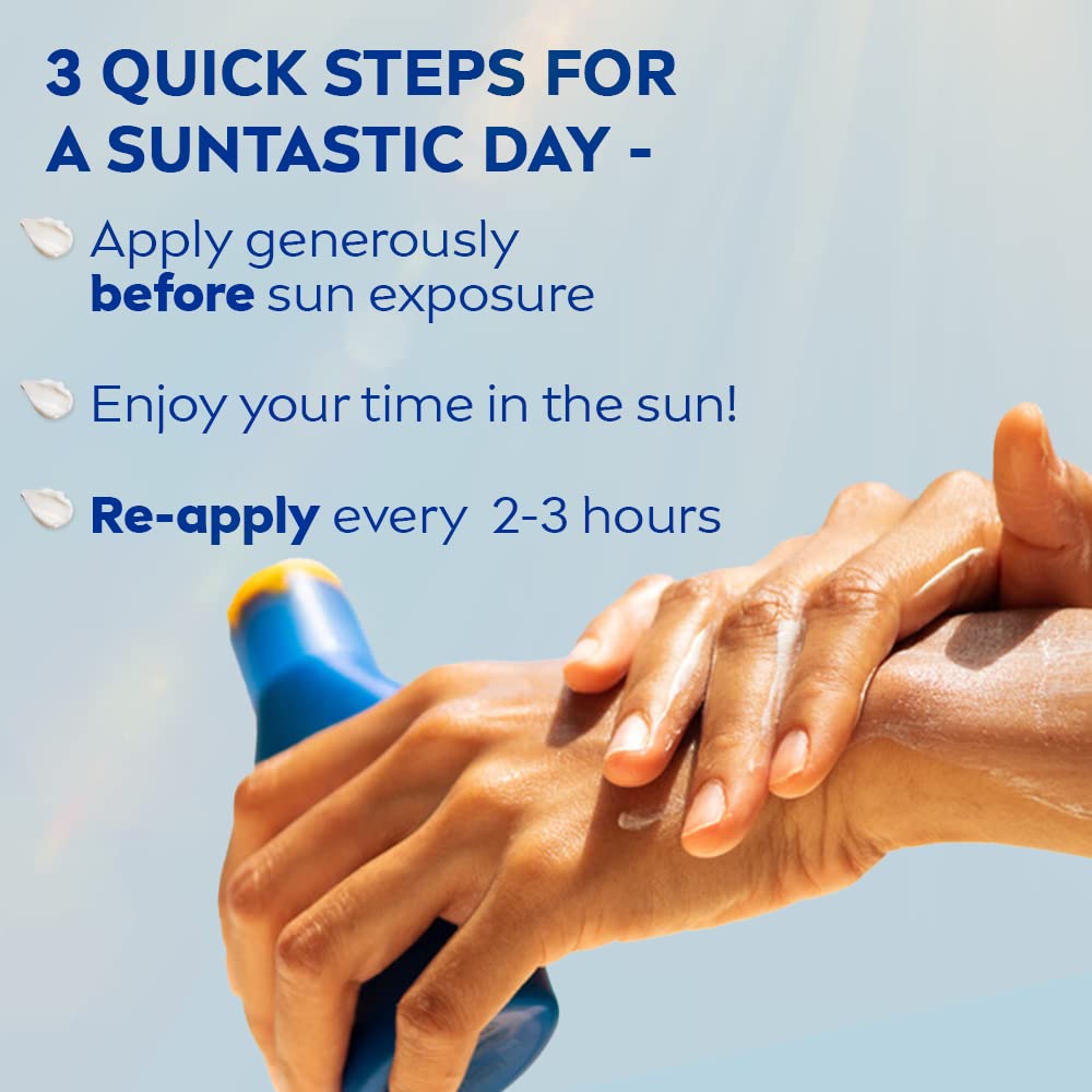 Nivea Sun Protect & Moisture SPF 30 Lotion 75ml – UVA/UVB Protection, Water Resistant, Fast Absorbing for Men & Women