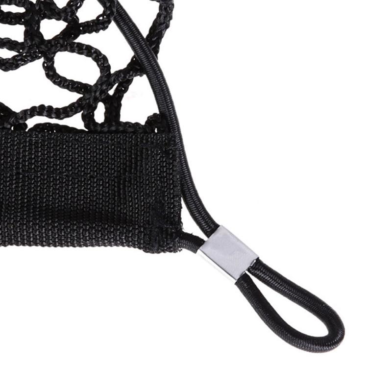 Auto Rear Cargo Net Polyester Adjustable Cargo Storage Organizer Suitable for Vehicle Trunk Storage