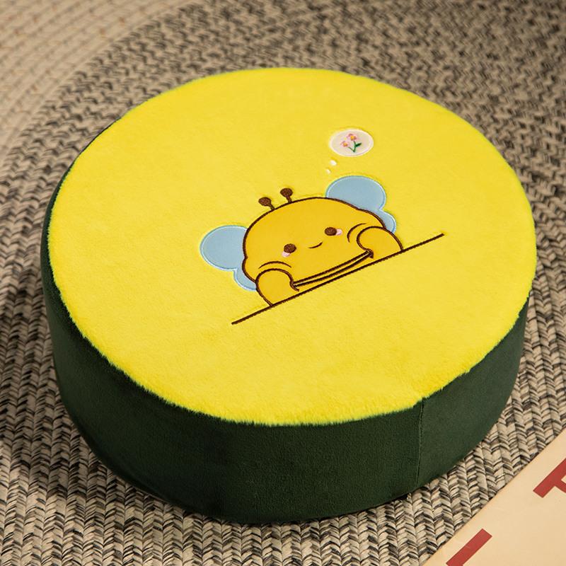 Cute Penguin Bee Sponge Seat Cushion Office Seat Cushion Girls Bedroom Tatami Futon Pad Birthday Gift