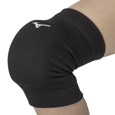 Mizuno Volleyball-Kniebandage mit Polster 2er-Set Junior Free V2MYA400 Schwarz/Weiß