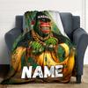 Custom Name Call Duty Mobile Blanket for Couch & Bed, Plush Cozy Fuzzy Blanket Super Soft & Warm Blankets for Fall and Winter. 0908162