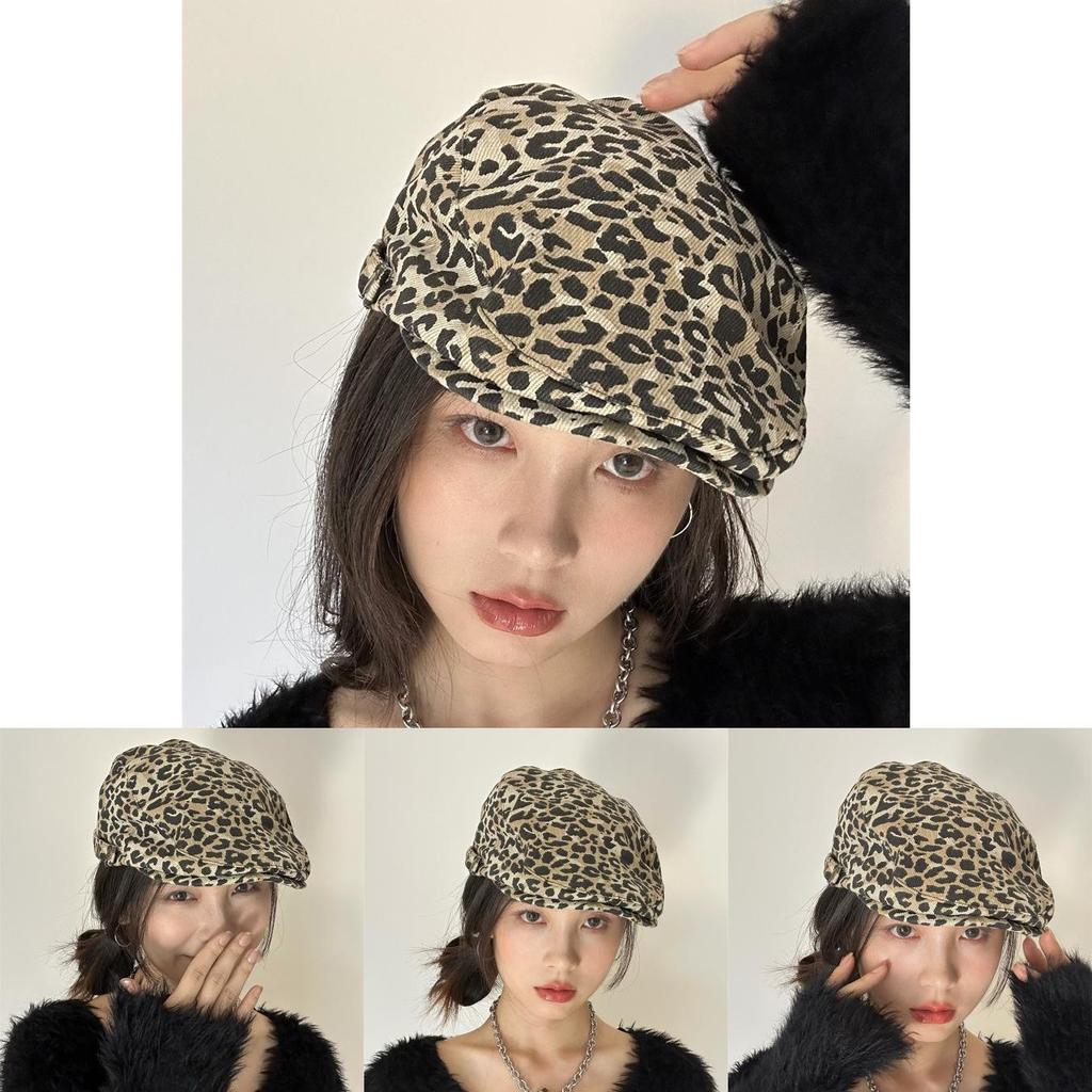 Classic Timeless Leopard Print Cap Stylish Streetwear Hat For Trendy Fashion Lovers
