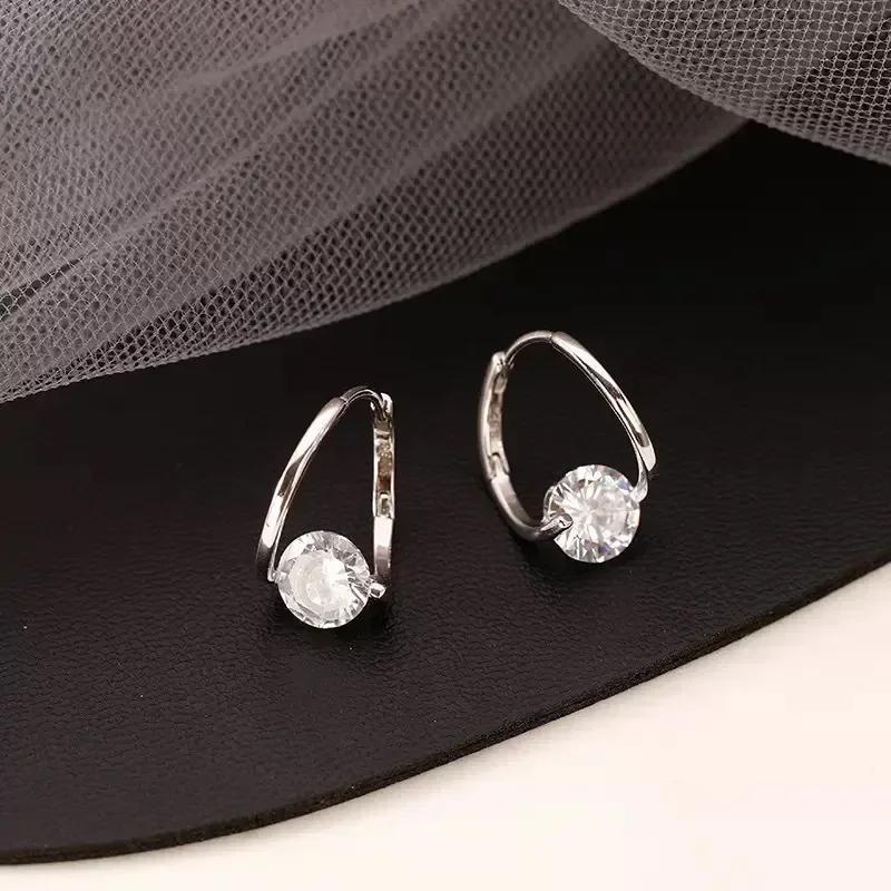 Korean Trendy High-quality Twisted Hoop Ear Rings for Women Charm Gold Color Designer Luxury Piercing Earrings Jewelry Gift 2023