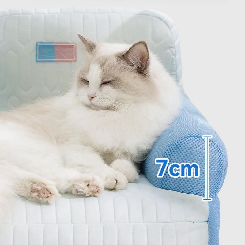 Cats Beds Summer Cooling Pet Bed Kitten Cushions Goods Houses Dog Mat Basket Accessory House Habitats Accessories PuppyThings