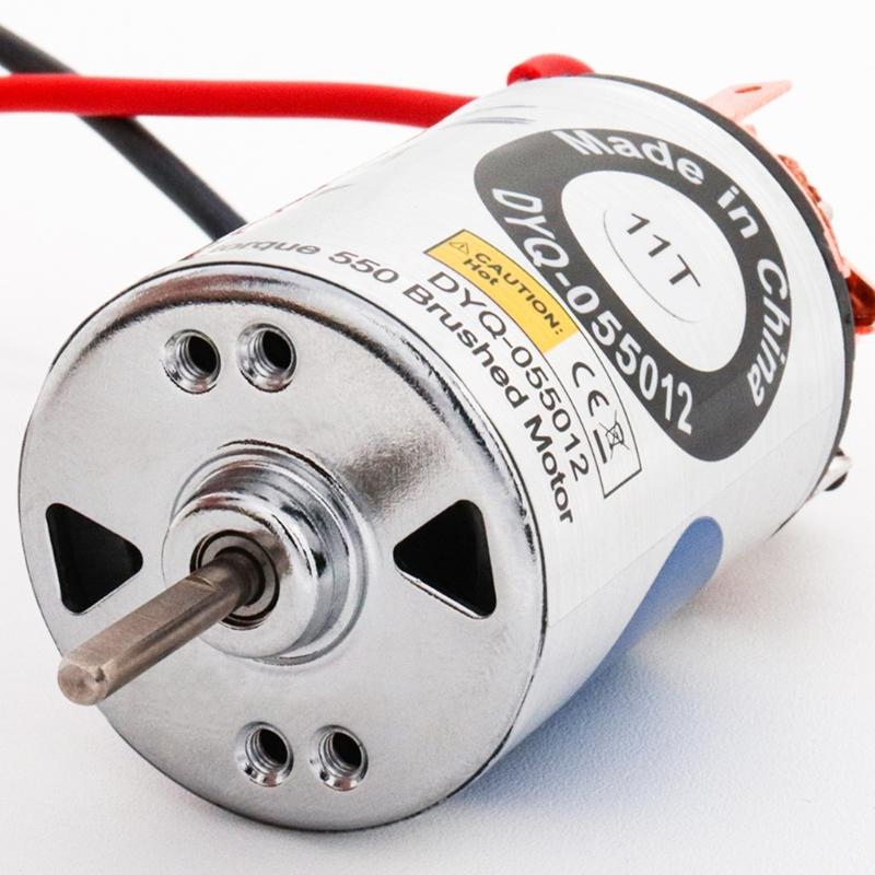 Remote Control Car Accessories Brushed Motor High Speed Waterproof Motor for 1/10 1/12 1/14 Offroad Car Toy