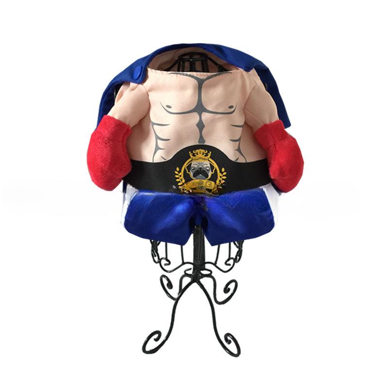 Big Tong, The Boxer, Transforms Into A Boxing Champion In A Dog Costume, A Standing Dog Costume, A Cat Costume, and A Funny Pet Costume