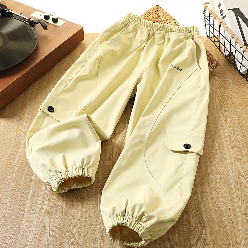 Boys' Fashionable Korean-Style Sports Pants - Versatile Spring/Autumn 2025 Collection for Middle and Big Kids
