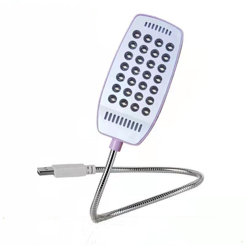 

USB Switch LED Flexible Lamp Tube with 28 LEDs 4 Color Options Super Bright Book Reading Light for Notebooks Furniture Ess рожевий