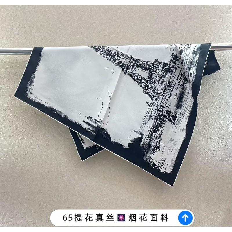 16 Momme 100% Mulberry Silk Square Scarf Womens Fashion Shawl